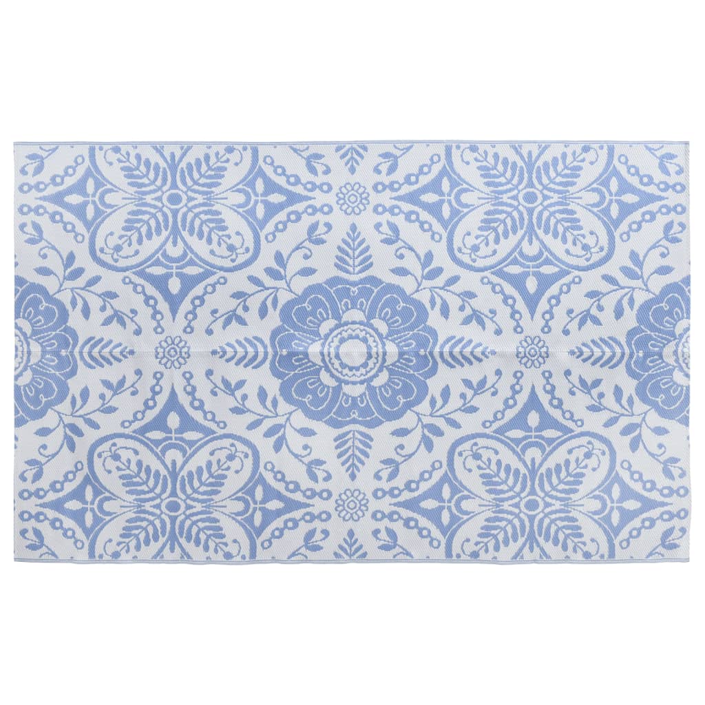 VidaXL Buitenkleed 190x290 cm PP babyblauw