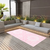 VIDAXL Outside Rug 80x150 cm pp Pink