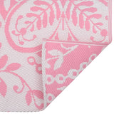 Vidaxl Outside Rug 160x230 cm PP Pink