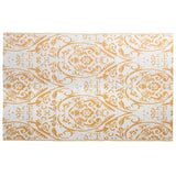 VidaXL outside rug arakil 190x290 cm pp orange and white