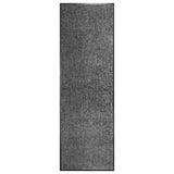 Vidaxl Doormat washable 60x180 cm Anthracite