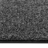 Vidaxl Doormat Washable 120x180 cm Anthracite