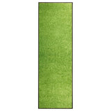 VidaXL Deurmat wasbaar 60x180 cm groen