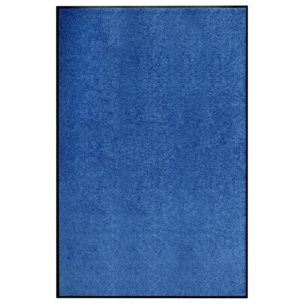 VIDAXL ROORMAT lavabile 120x180 cm blu