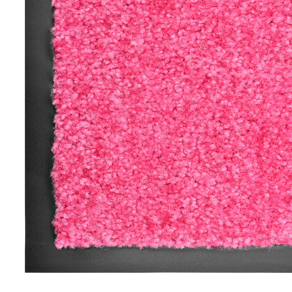 Vidaxl DOORMAT lavable 40x60 cm rose