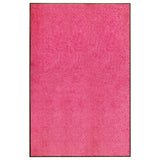 VidaXL Deurmat wasbaar 120x180 cm roze