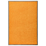 VidaXL Deurmat wasbaar 60x90 cm oranje