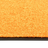 VidaXL Deurmat wasbaar 60x180 cm oranje