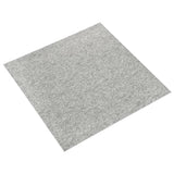 Carreaux de moquette vidaxl 20 st 5 m² 50x50 cm gris clair