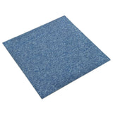 Vidaxl Carpet tiles 20 st 5 m² 50x50 cm blue