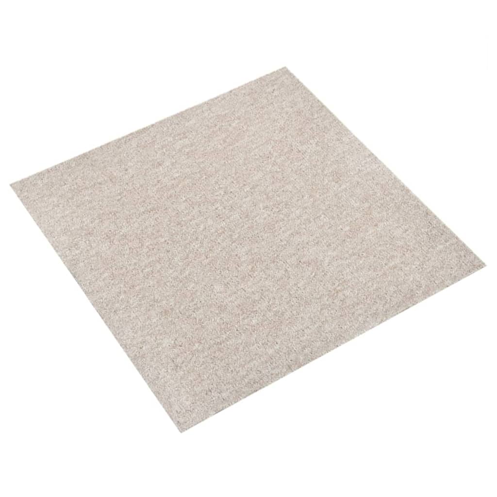 Vidaxl Teppech Tailer 20 st 5 m² 50x50 cm Liicht Beige