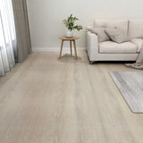 Vidaxl Floorboards Selvlavt 55 ST 5.11 m² PVC Beige