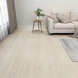 Vidaxl gulvplater selv -ibehandling 55 ST 5.11 m² PVC beige