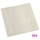 VidaXL Vloerplanken zelfklevend 55 st 5,11 m² PVC beige