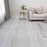 Vidaxl Floorboards Selvlavt 55 ST 5.11 m² PVC Light Gray