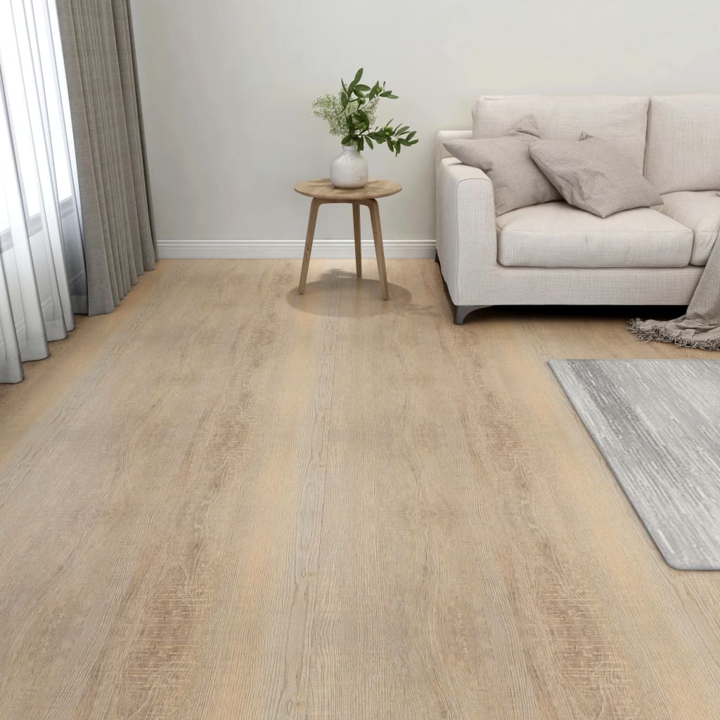 Vidaxl Floorboards Selvlavt 55 ST 5.11 m² PVC Brown