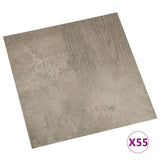 Vidaxl ABBIETRI AUTOSIVE 55 ST 5.11 M² PVC GRIGIO