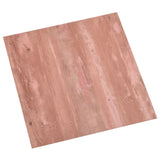 Vidaxl Floorboards Self -adhesive 55 st 5.11 m² PVC Red