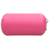 Vidaxl Gymnastics role with pump Inflatable 120x90 cm PVC pink