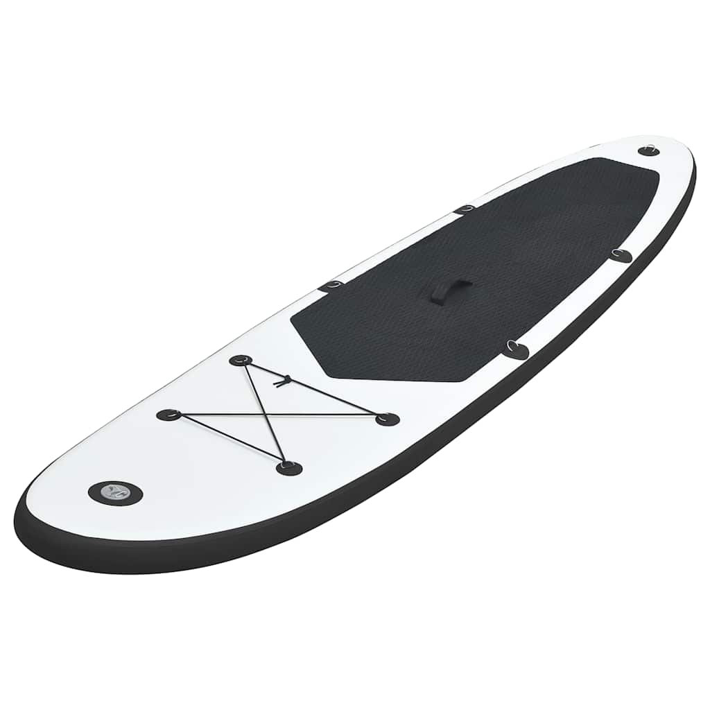 Vidaxl stand-up padleboard gonflable noir et blanc