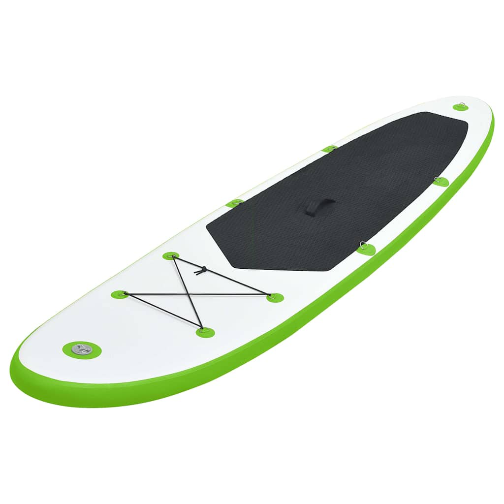 Vidaxl Stand-Up paddleboard inflatable green and white