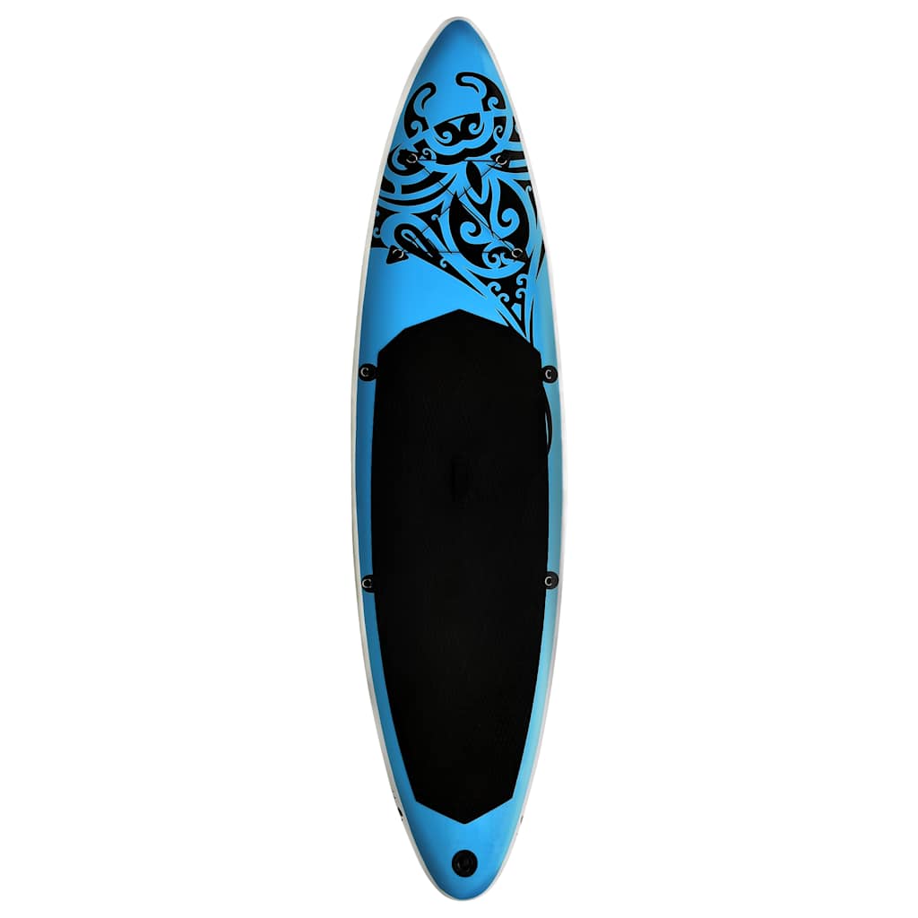 Vidaxl Stand Up Paddleboard Set aufblasbar 320x76x15 cm blau