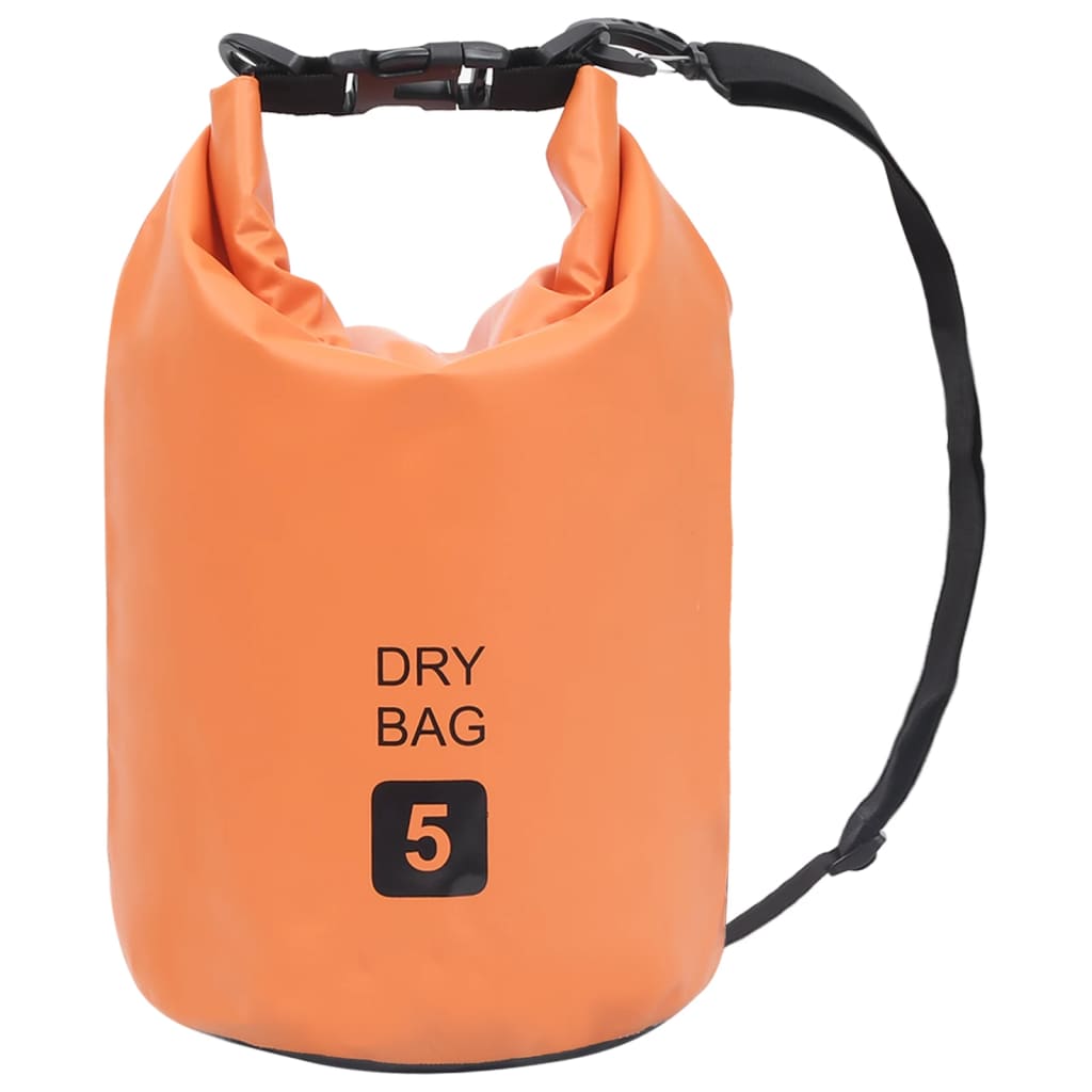 VidaXL Drybag 5 L PVC oranje