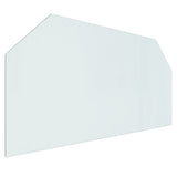 Vidaxl glasplade pejs hexagonal 120x60 cm