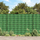 Vidaxl Garden Screens 4 ST 35x0,19 M PVC Grün