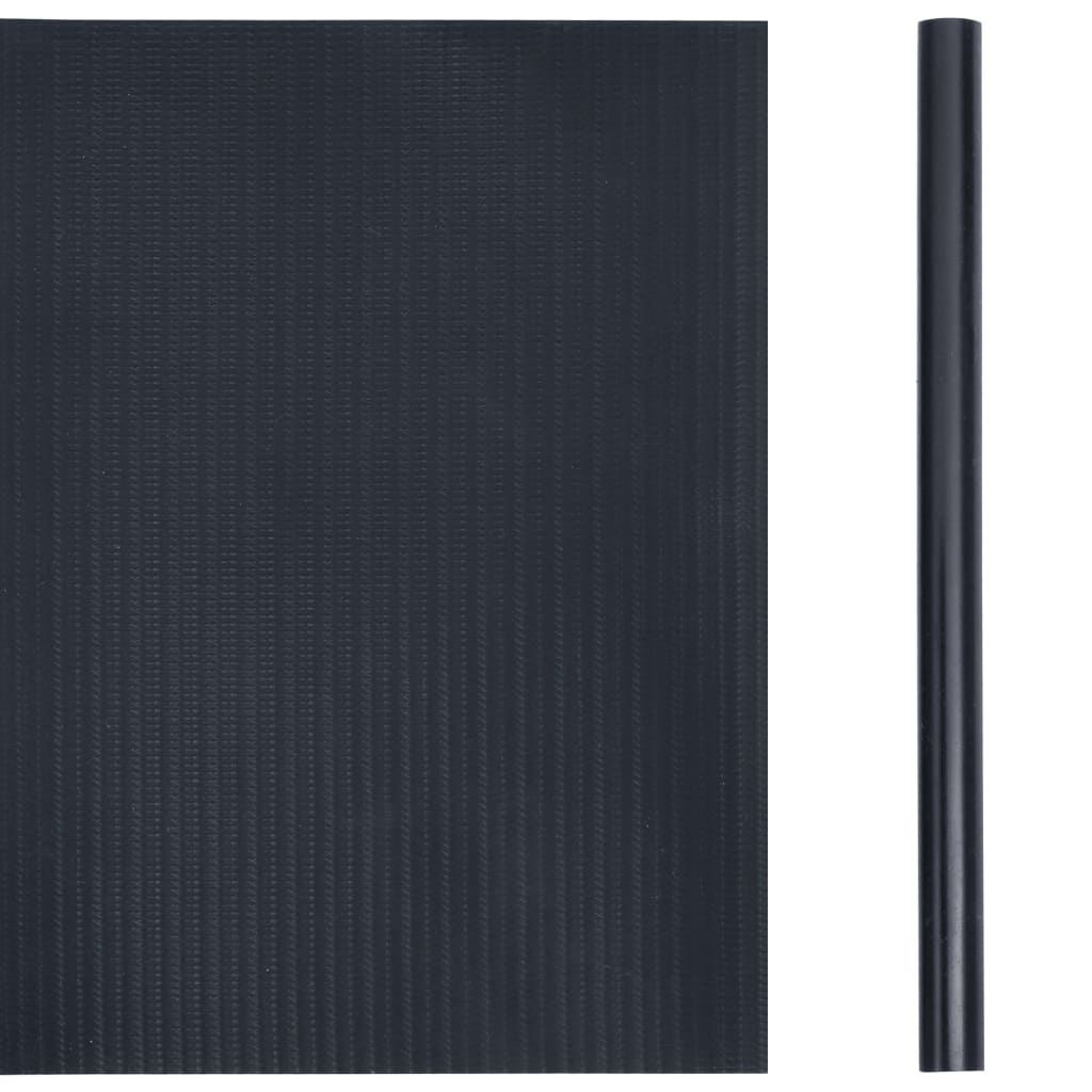 Vidaxl Garden Screens 4 St 35x0.19 M PVC Matt Dark Gray