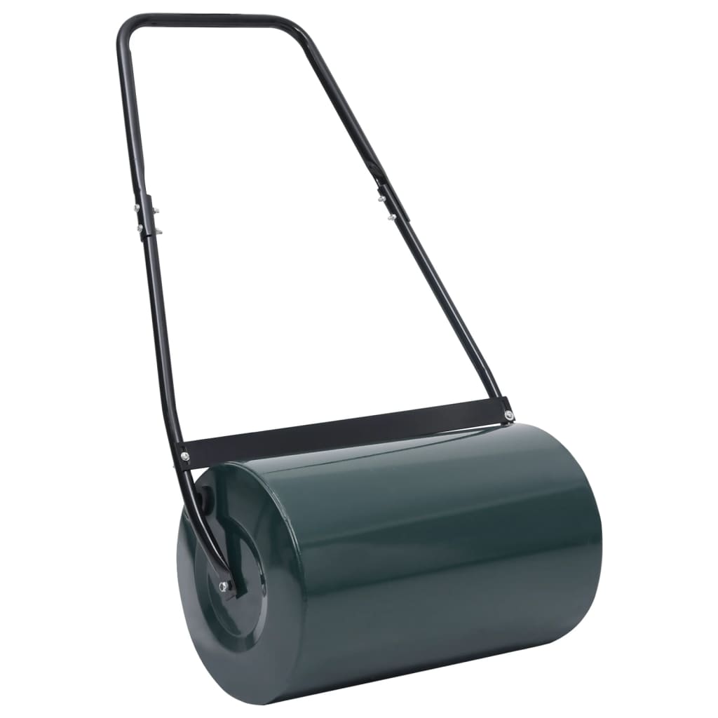 Vidaxl Gazonroller 50 L 63 cm verde y negro