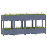 Vidaxl Planter hævet 160x40x71 cm polypropylen