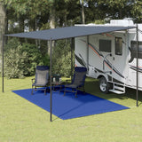 Vidaxl tent carpet 250x350 cm blue