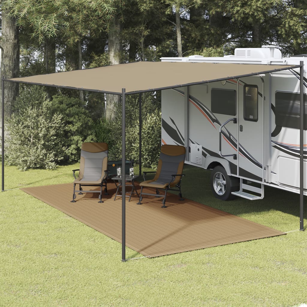 Tappeto tenda Vidaxl 250x600 cm taupe