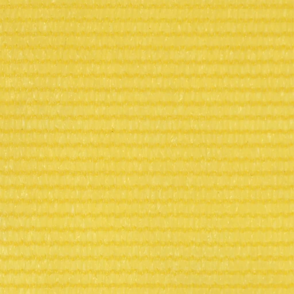 Bidaxl balkongskärm 90x500 cm HDPE Yellow