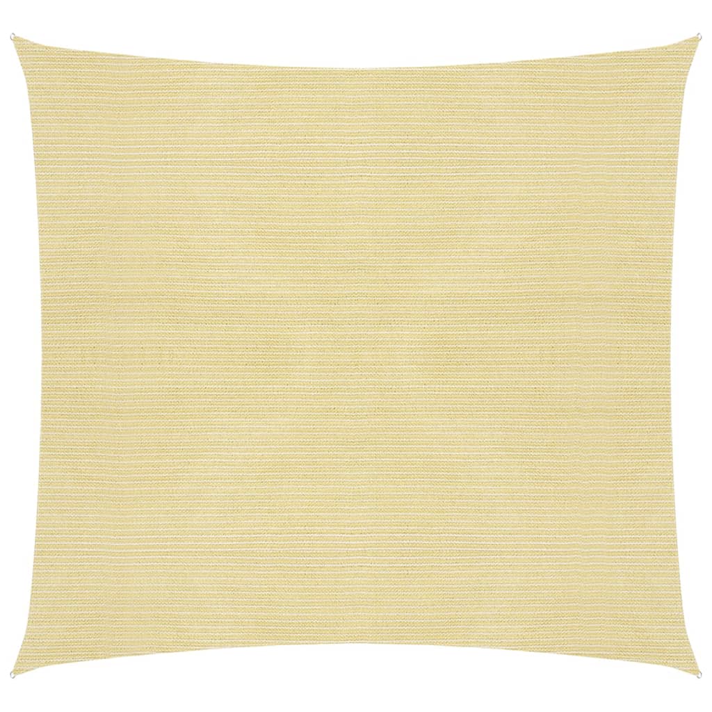 VidaXL Zonnezeil 160 g m² 5x5 m HDPE beige