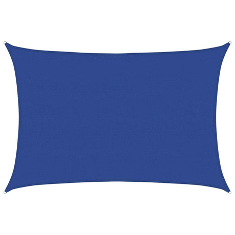 Vidaxl zonnezil 160 g m² rectangulaire 5x6 m en bleu HDPE