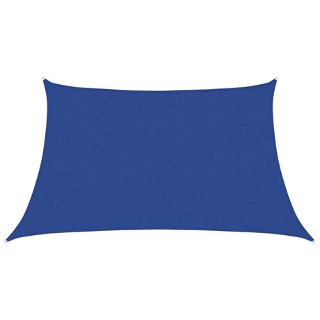 VidaXL Zonnezeil 160 g m² 3 4x2 m HDPE blauw