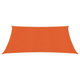 VidaXL Zonnezeil 160 g m² 3,6x3,6 m HDPE oranje