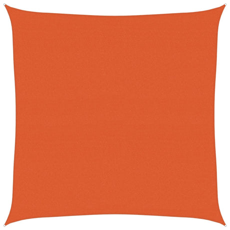 Vidaxl Zonnezeil 160 g m² carré 4x4 m HDPE Oranje