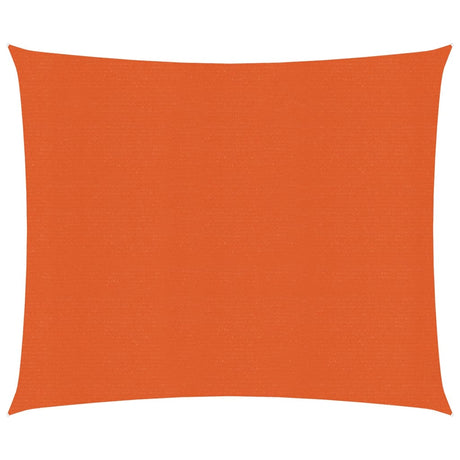 VidaXL Zonnezeil 160 g m² 2x2,5 m HDPE oranje