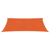 VidaXL Zonnezeil 160 g m² 2,5x4 m HDPE oranje