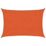 Vidaxl zonnästil 160 g m² 3x4 m hdpe oranje