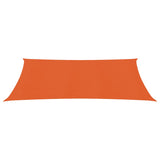 VidaXL Zonnezeil 160 g m² rechthoekig 3x6 m HDPE oranje