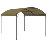 Vidaxl Arbor 180 g m² 4x3x2.6 m taupe