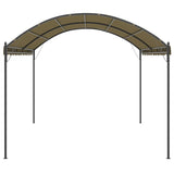 Vidaxl Arbor 180 g m² 4x3x2,6 m taupe