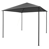 Vidaxl Arbor 180 g m² 3x3 m poussière et anthracite en acier