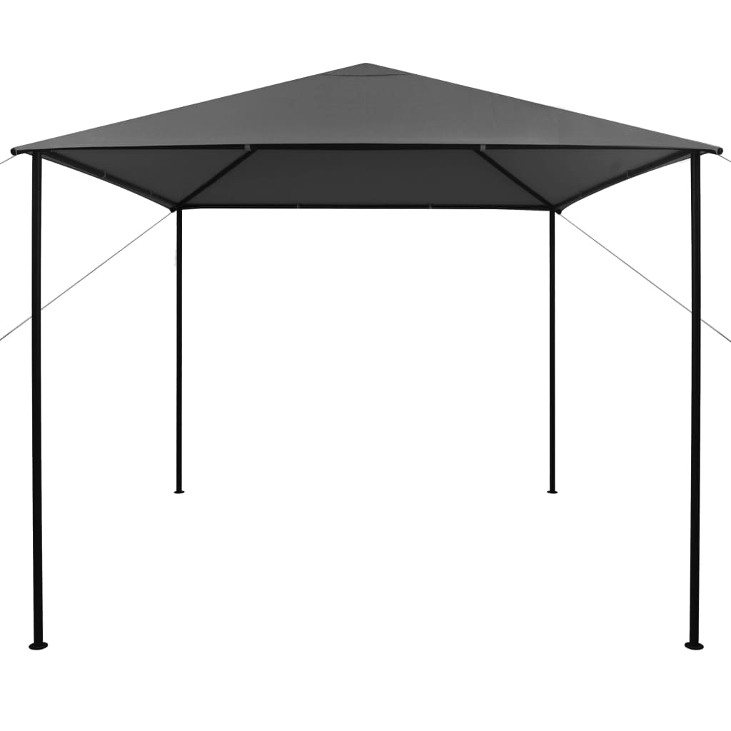 Vidaxl Arbor 180 g m² 3x3 m poussière et anthracite en acier