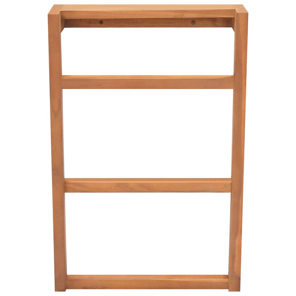 Rack di asciugamani vidaxl 2 pezzi in teak solido