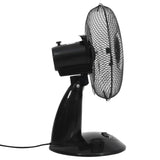 Vidaxl Table Fan 3 velocità 40 W 30 cm nero